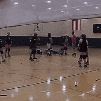 OrlandoRollerDerby ord orlandorollerderby orlando roller derby ghost blocker GIF