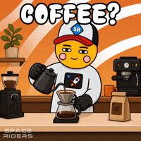 Happy Coffee Time GIF by Space Riders