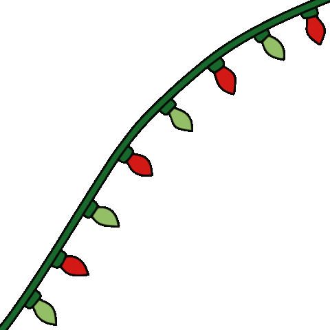 Christmas Lights Sticker by Ivry94