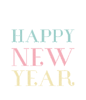 happy new year fireworks Sticker by Candylicious