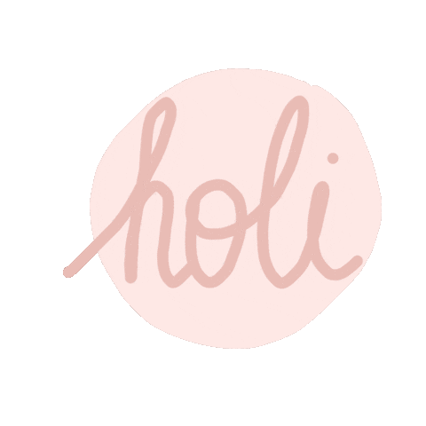 Holi Hello Sticker