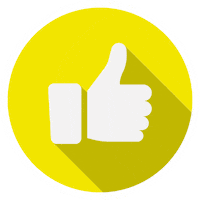 Daumen Hoch Thumbs Up Sticker by step one GmbH