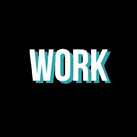 Doispontoum work work hard trabalho emprego GIF