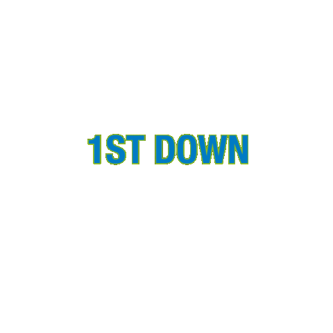 Football First Down Sticker by GPB Sports