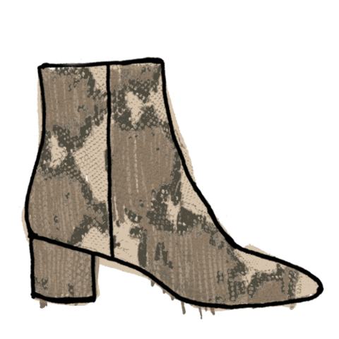 dolcevitafootwear giphyupload shoes snake boots Sticker