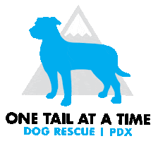 otatpdx dog puppy pets rescue Sticker