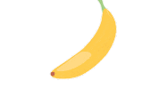 emojivid food emoji banana emojivid Sticker