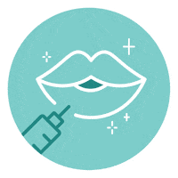 malinskiderm face skincare lips skin Sticker