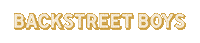 A Very Backstreet Christmas Sticker by BACKSTREET BOYS