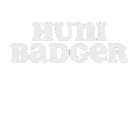 Dab Dabbing Sticker by Huni Badger