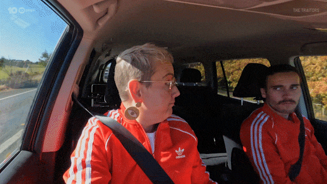 Idk GIF by The Traitors Australia