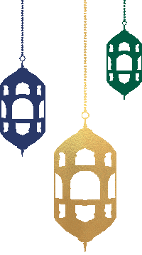 Gold Islam Sticker
