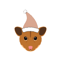 Trudy With Hat Sticker by Melina Bucher