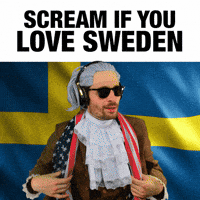Sweden Flag GIF