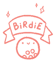 Golf Smiling Sticker by Catharina Stewart