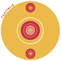 gfractalis geometry gfractalis Sticker
