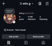 Follow W0Xg GIF