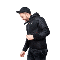 puffer jacket dancing Sticker by Rooster®