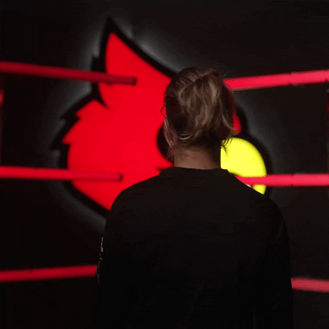University Of Louisville Swimming GIF by Louisville Cardinals