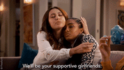Yara Shahidi Hug GIF by grown-ish