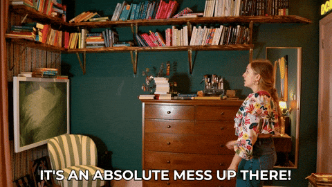What A Mess Books GIF by HannahWitton