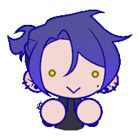 Jojuki sparkle eye shine kitju sojusona Sticker