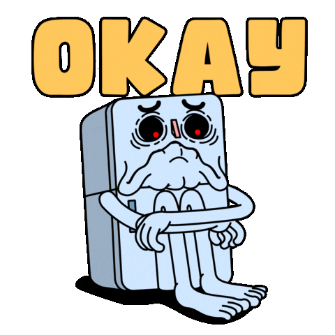 Sad Its Okay Sticker by Nexio