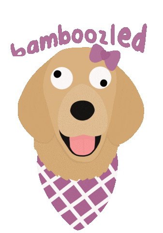 Confused Golden Retriever Sticker