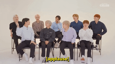 K-Pop Applause GIF by BuzzFeed