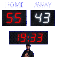 43 Away Sticker