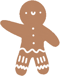 Christmas Gingerbread Sticker