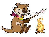 Fire Buddy Sticker by Pummel & Friends
