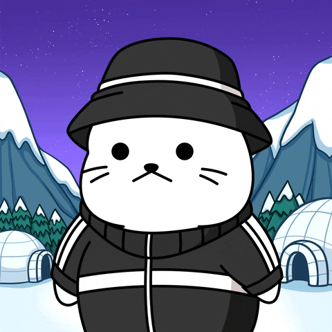 SappySeals cute confused huh idk GIF