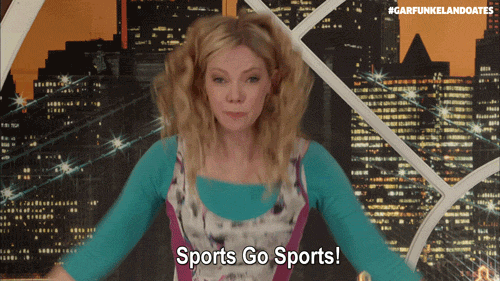 Garfunkel And Oates Football GIF