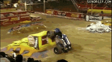 monster truck win GIF by Cheezburger