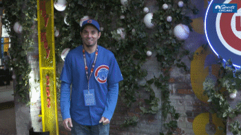 chicago cubs dancing GIF by NBC Sports Chicago