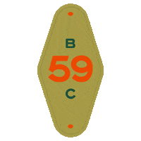 Basecamp59Lightgreenlabel Sticker by Base Camp 59