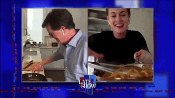 Stephen Colbert Food GIF by The Late Show With Stephen Colbert