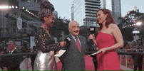 tiff laugh haha jennifer lopez red carpet GIF