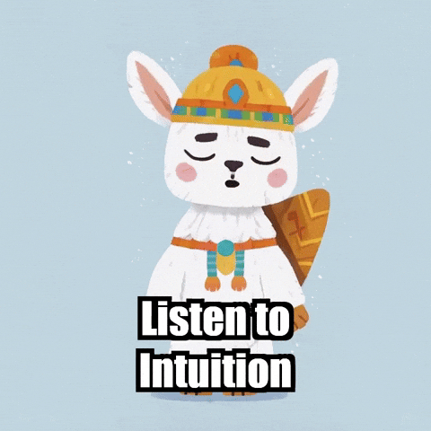 Wisdom Intuition GIF by Llamaozi