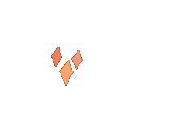 Pink Orange Sticker