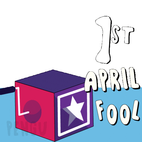 April Fools Lol Sticker by Pudgy Penguins