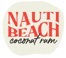 Coconut Rum Sticker by Drink Nauti