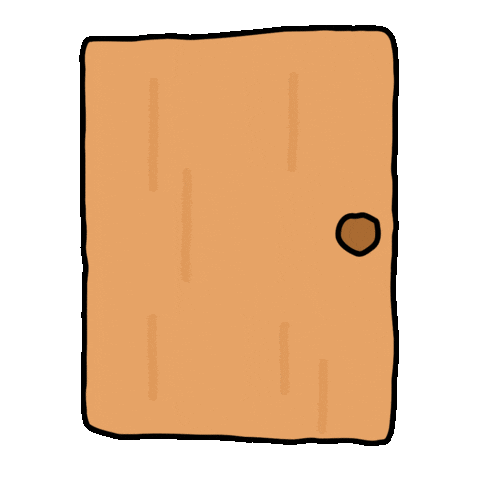 Door Knock Sticker