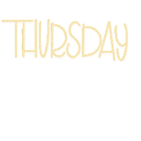 Thursday Friday Eve Sticker