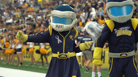 Utrockets Toledofb GIF by Toledo Rockets