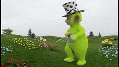 Im Coming Running GIF by Teletubbies