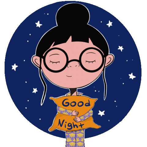 Happy Cute Girl Sticker