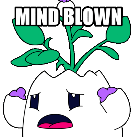 Blow Your Mind Wow Sticker by Magic Eden