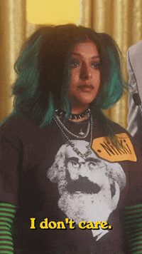 I Dont Care Whatever GIF by The Vibe is Right
